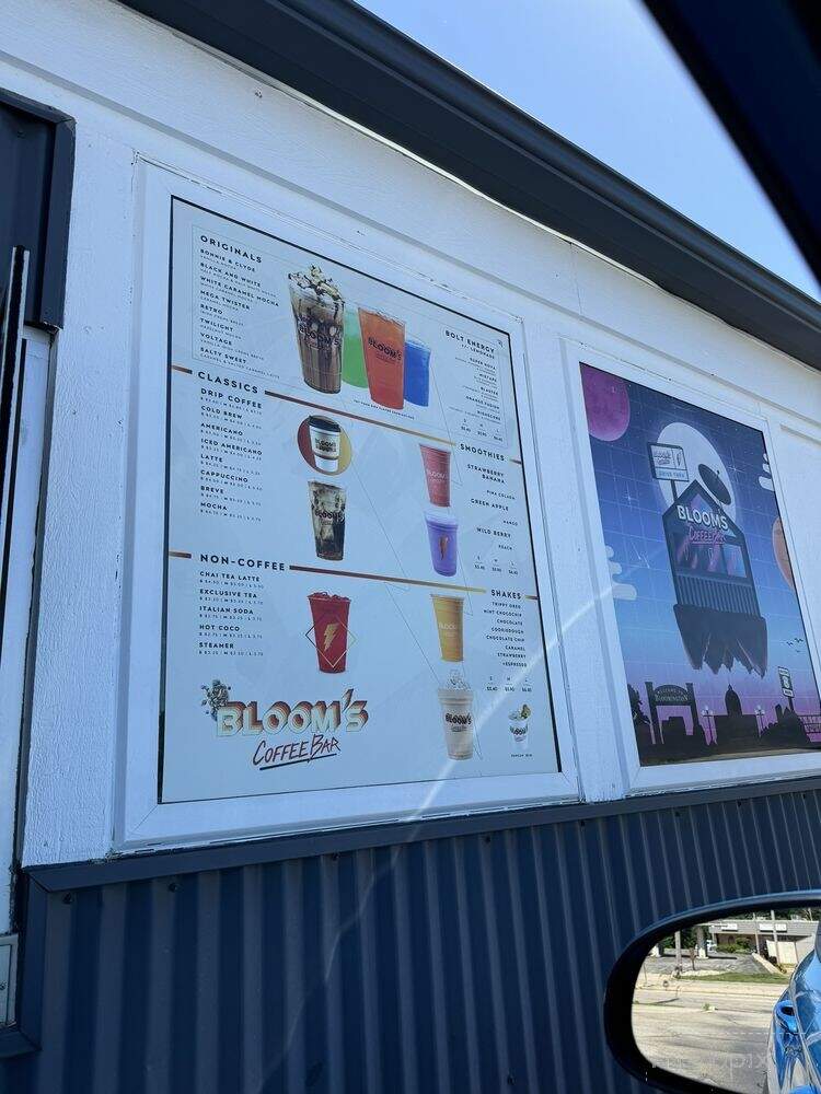 Blooms Coffee Bar - Bloomington, IL menu_pic