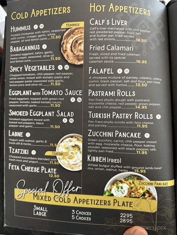 Kilim Mediterranean Cuisine - River Edge, NJ menu_pic