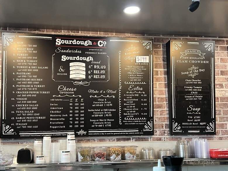 Sourdough & Co. - Yuba City, CA menu_pic