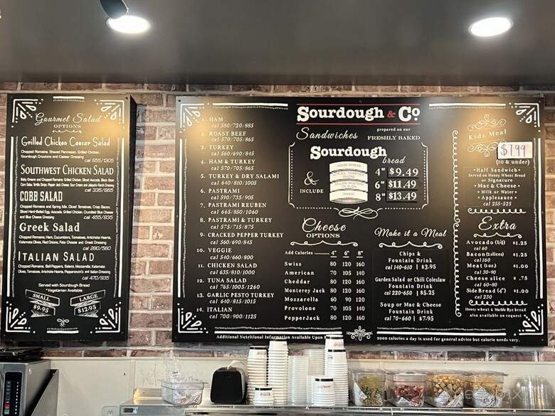 Sourdough & Co. - Yuba City, CA menu_pic