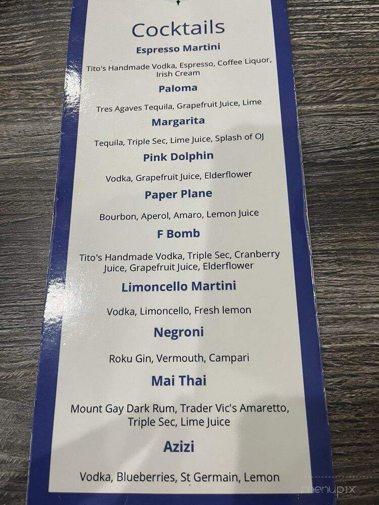Dolphin South Trattoria - Pleasantville, NY menu_pic