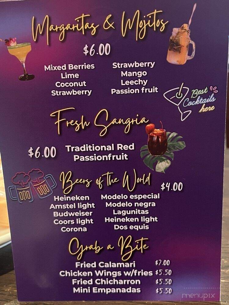 Noches De Colombia - Stamford, CT menu_pic