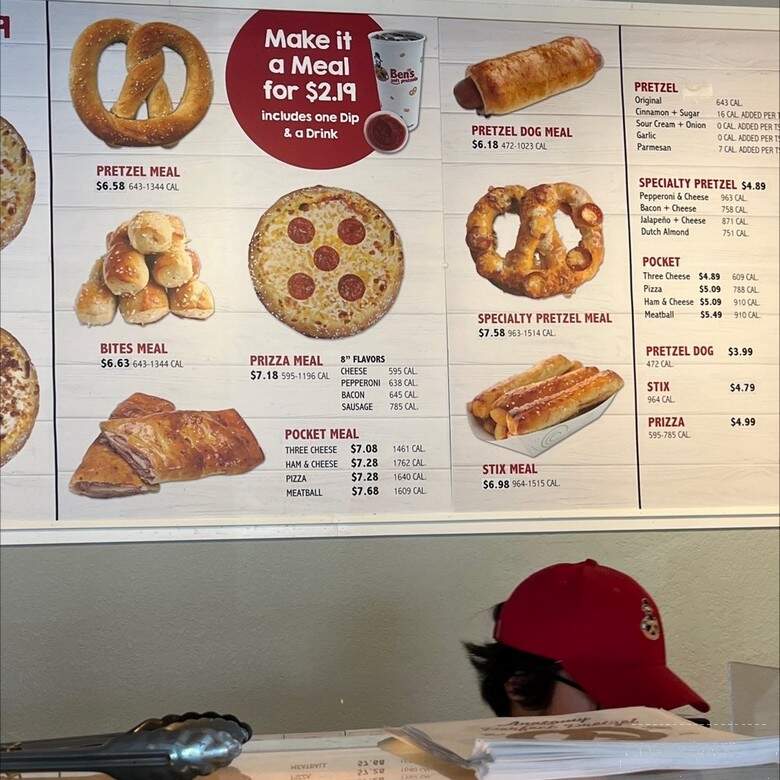 Ben's Soft Pretzels - Benton Harbor, MI menu_pic