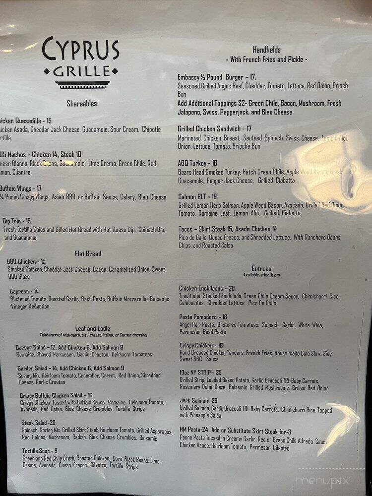 Cyprus Grill - Albuquerque, NM