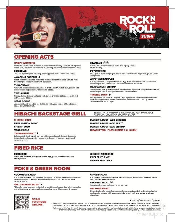 Rock N Roll Sushi - Hendersonville, TN menu_pic
