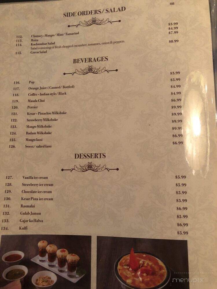 Dil Se Indian Restaurant & Bar - Toronto, ON menu_pic