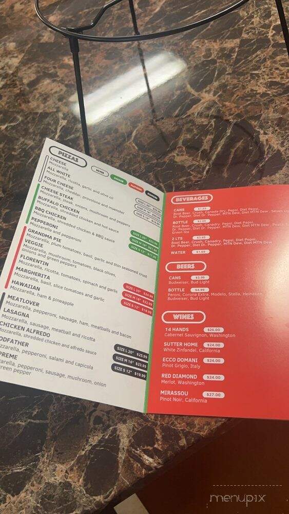 C&E Fresh Pizza - Palm Harbor, FL menu_pic
