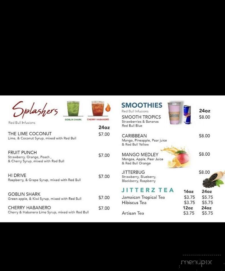 Jitterz Coffee - Banning, CA menu_pic