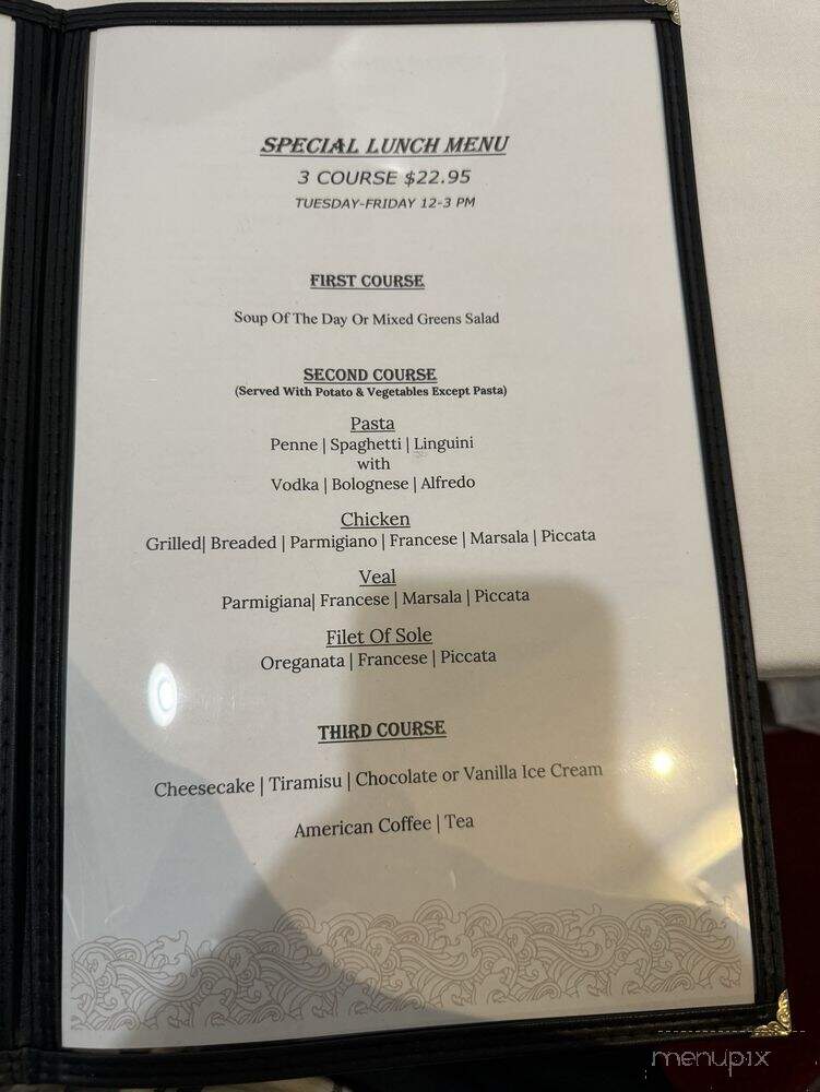 Toto's Restaurant - Wantagh, NY menu_pic