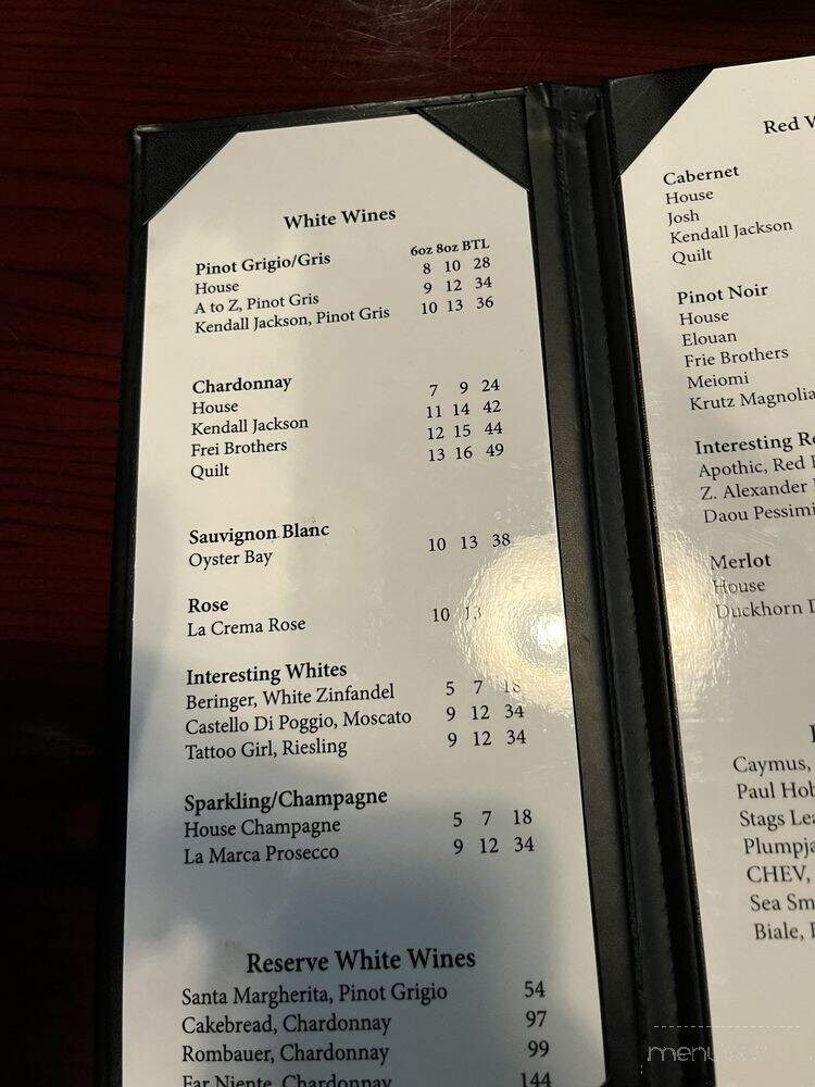 Sully's - Gulfport, MS menu_pic