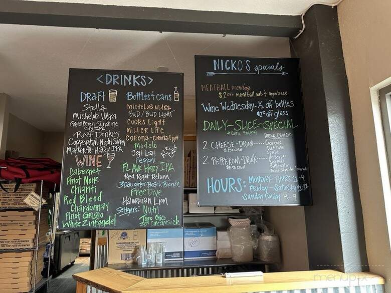 Nicko's Pizza & Subs - St. Petersburg, FL menu_pic