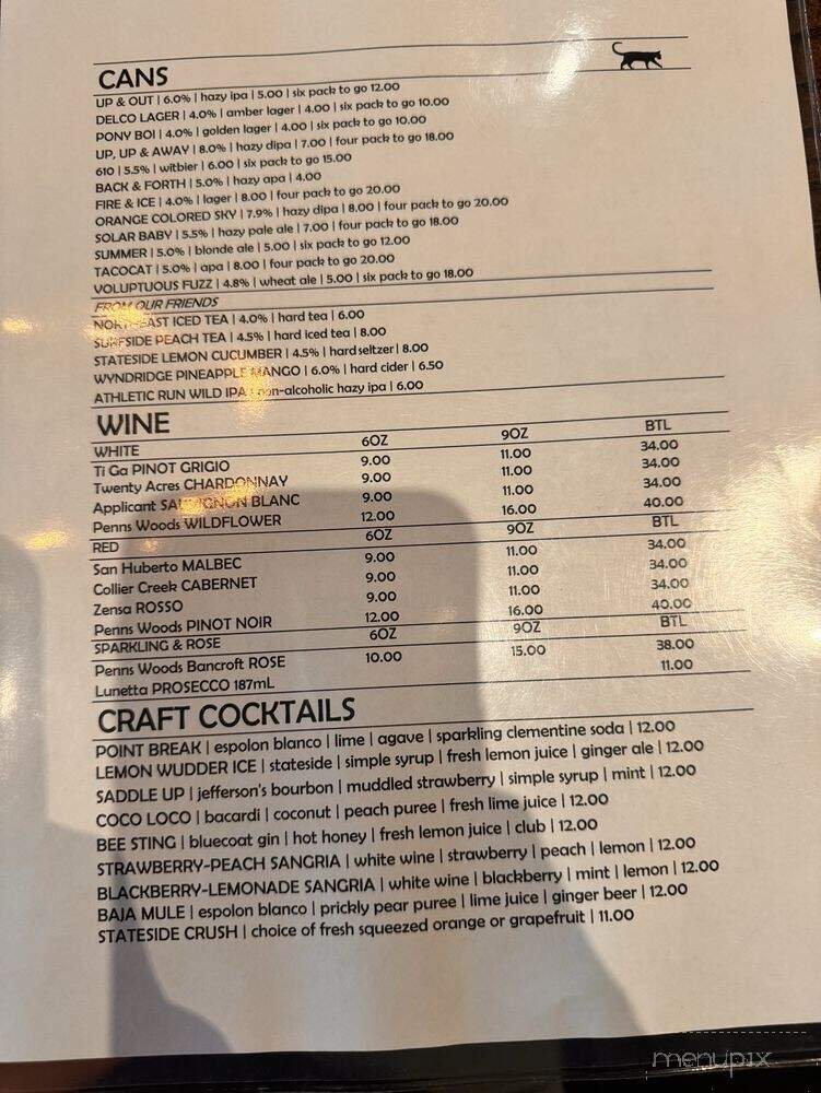 2sp Taphouse & Grill - Chadds Ford, PA menu_pic