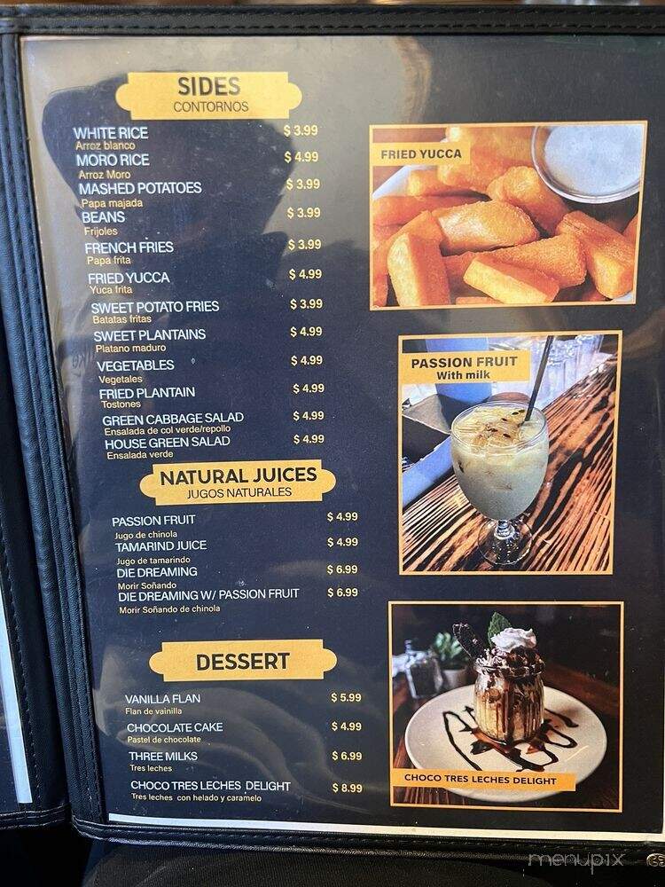 Sazon Latina America Grill - Port St. Lucie, FL menu_pic