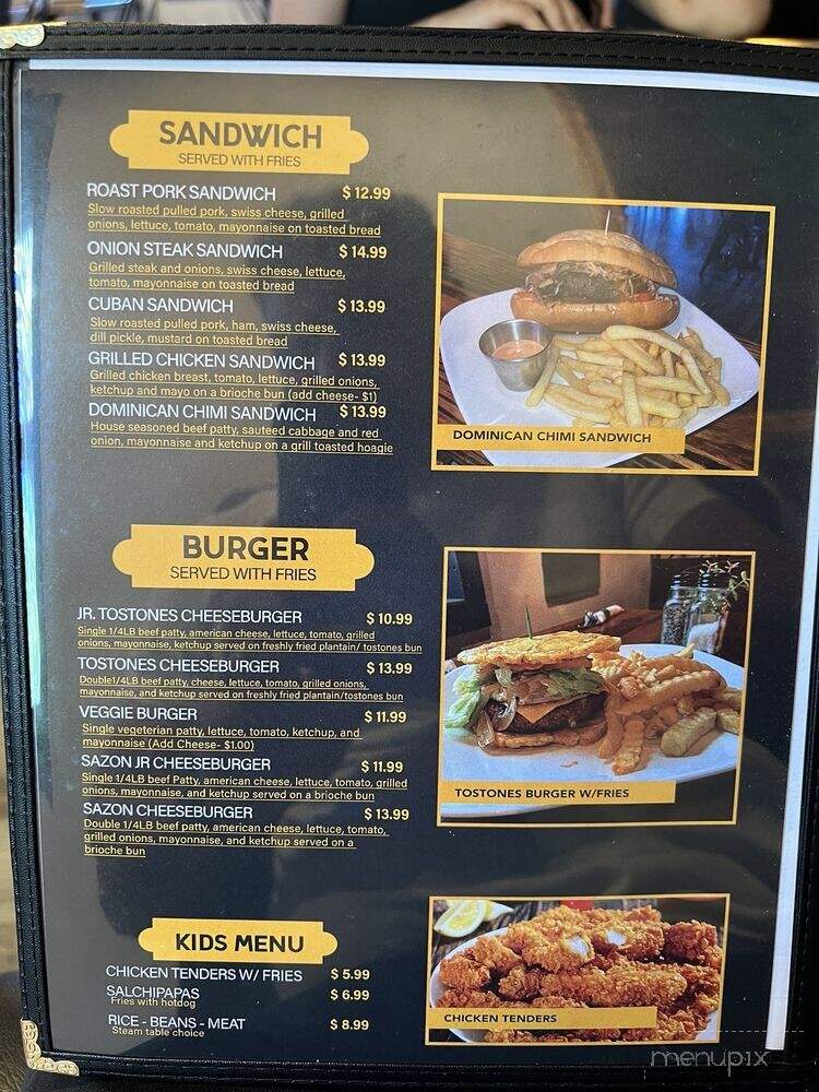 Sazon Latina America Grill - Port St. Lucie, FL menu_pic
