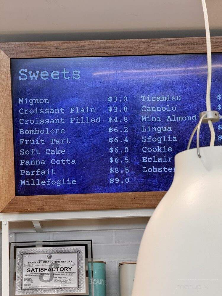Rosetta Bakery - East Rutherford, NJ menu_pic