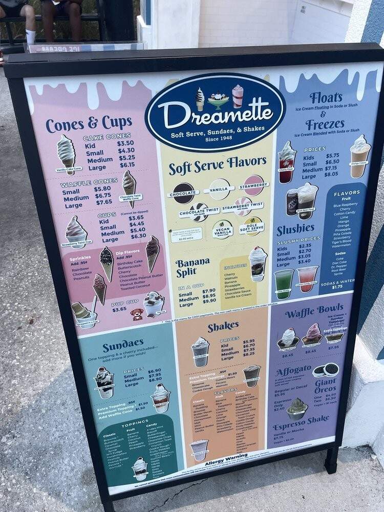 San Marco Dreamette - Jacksonville, FL menu_pic