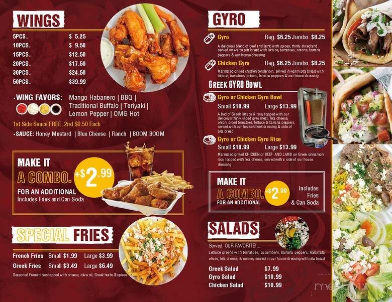 OMG Seafood & Chicken - Morrisville, PA menu_pic