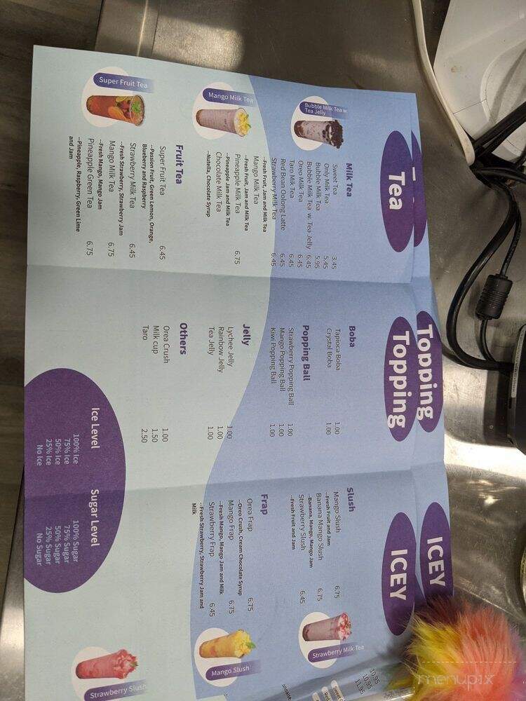 Bubble N N Bubble - Warrenton, VA menu_pic