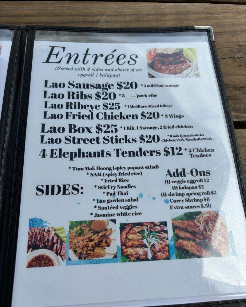 4 Elephants Catering - Cleveland, GA menu_pic
