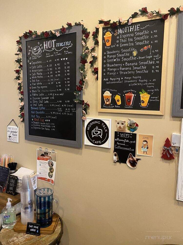 Morning Talk Cafe - Conshohocken, PA menu_pic