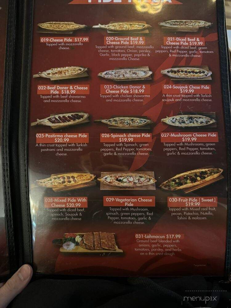 Bosphorus Turkish Cuisine - North York, ON menu_pic