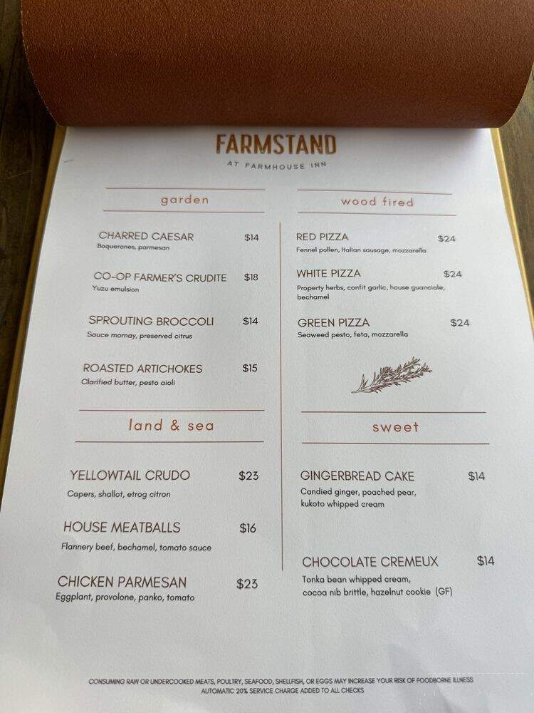 Farmstand - Forestville, CA menu_pic