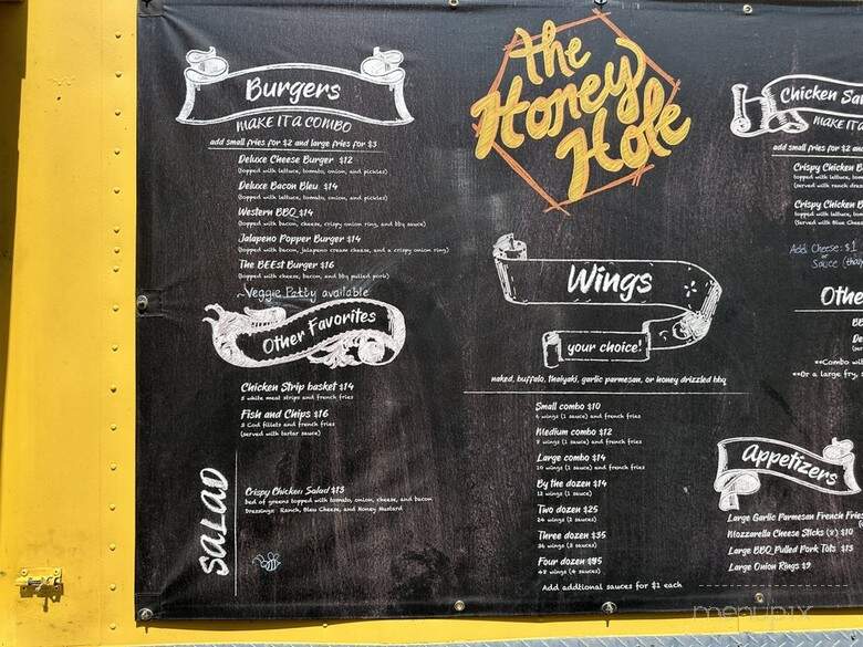 The Honey Hole - Ellensburg, WA menu_pic