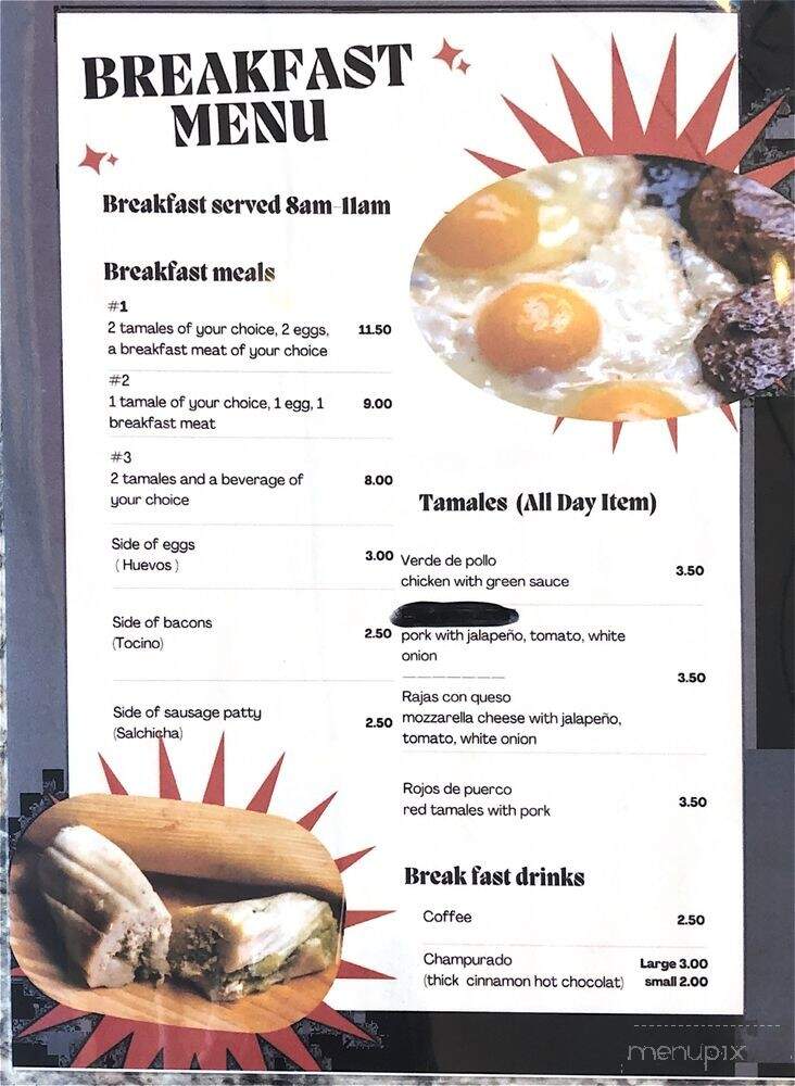Tamale Express - Sevierville, TN menu_pic