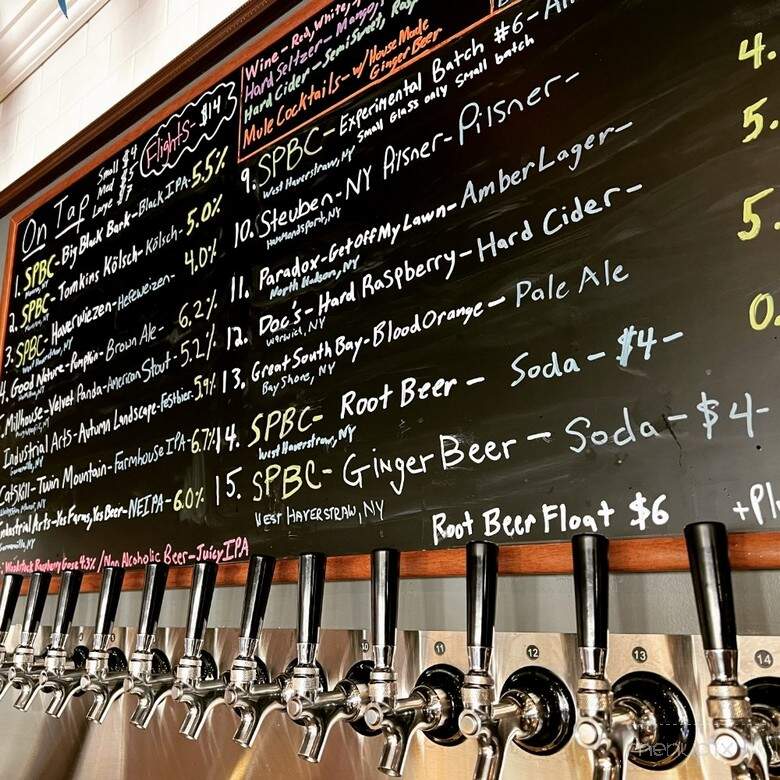 Stony Point Brewing Co. - West Haverstraw, NY menu_pic