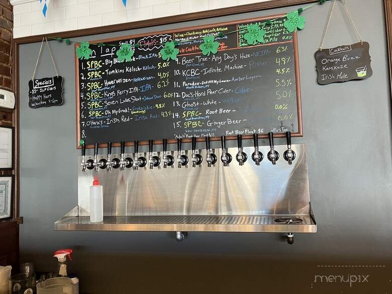 Stony Point Brewing Co. - West Haverstraw, NY menu_pic