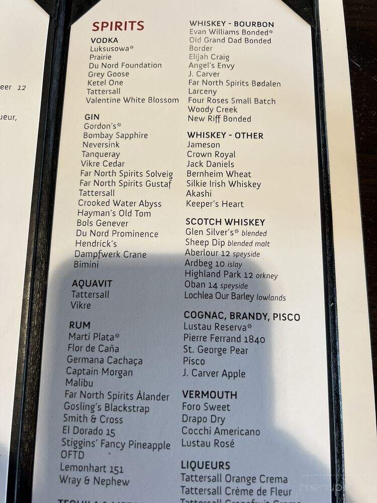 Red Cow - Rochester, MN menu_pic