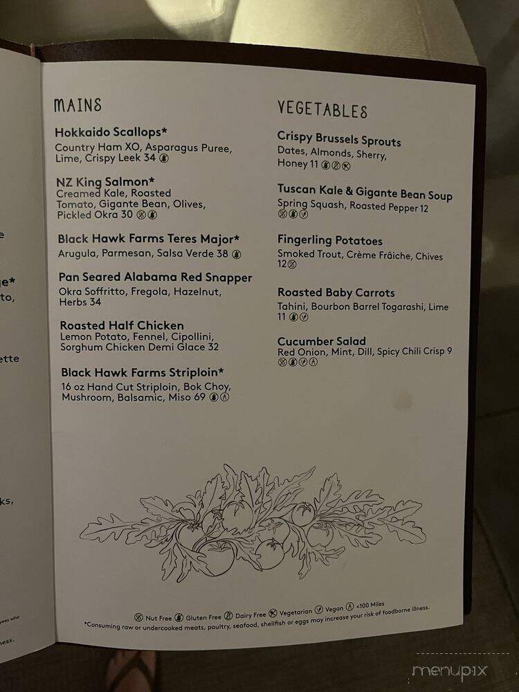 1 Kitchen - Nashville, TN menu_pic