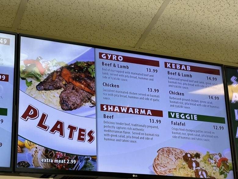 Gyro One - Marysville, WA menu_pic