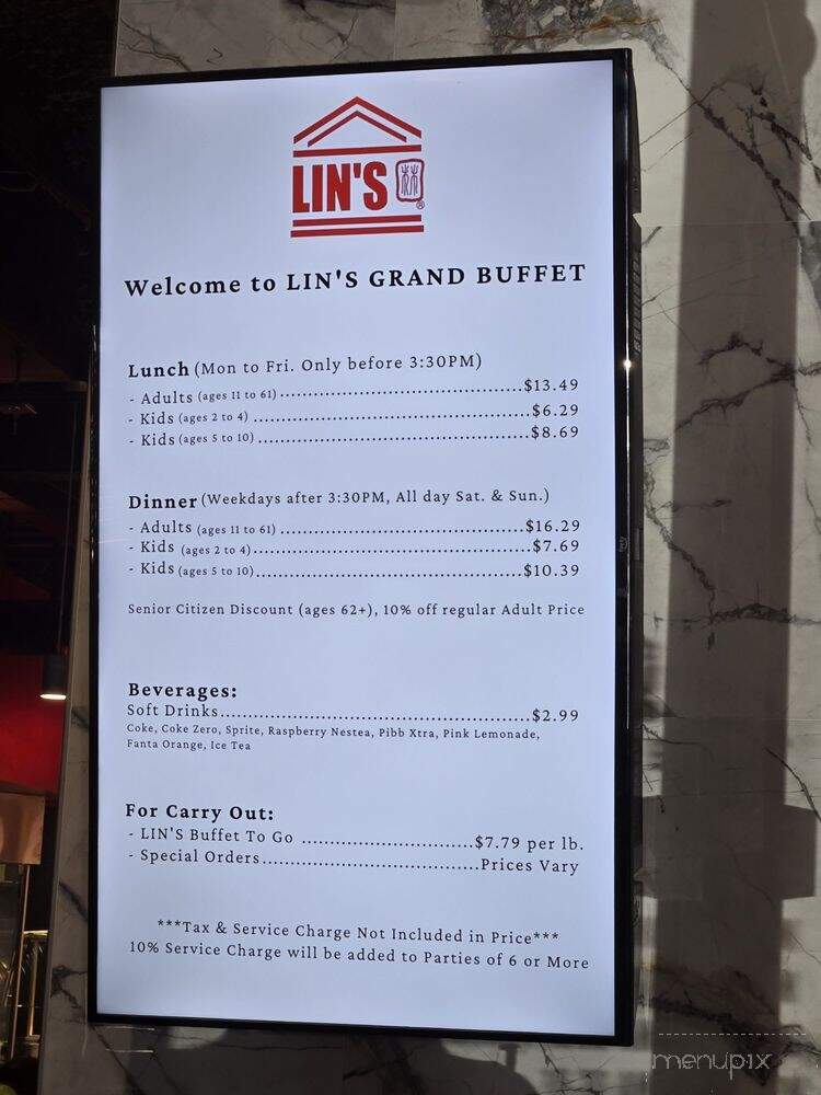 Lin's Grand Buffet - Casa Grande, AZ