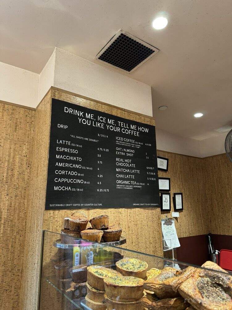 Bourke Street Bakery - New York, NY menu_pic