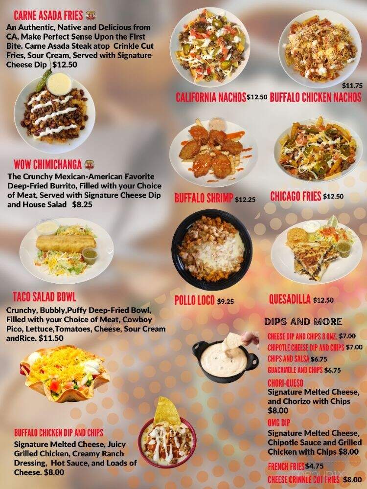 California Dip&Eat - South Saint Paul, MN menu_pic