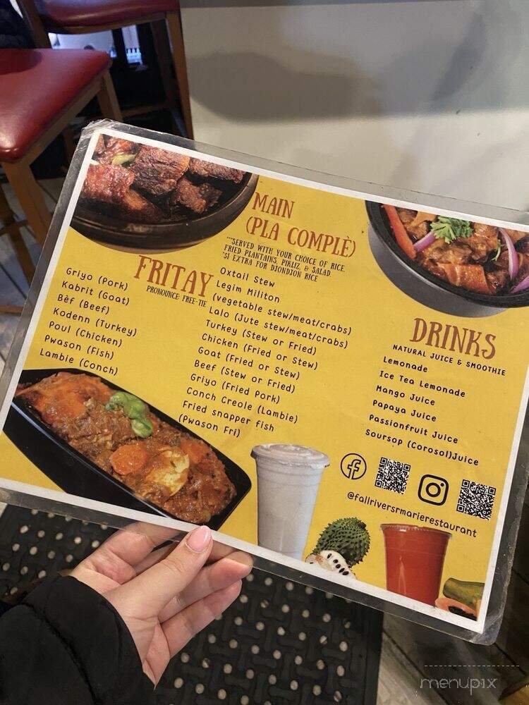 Sr Marie Restaurant Fall River - Fall River, MA menu_pic
