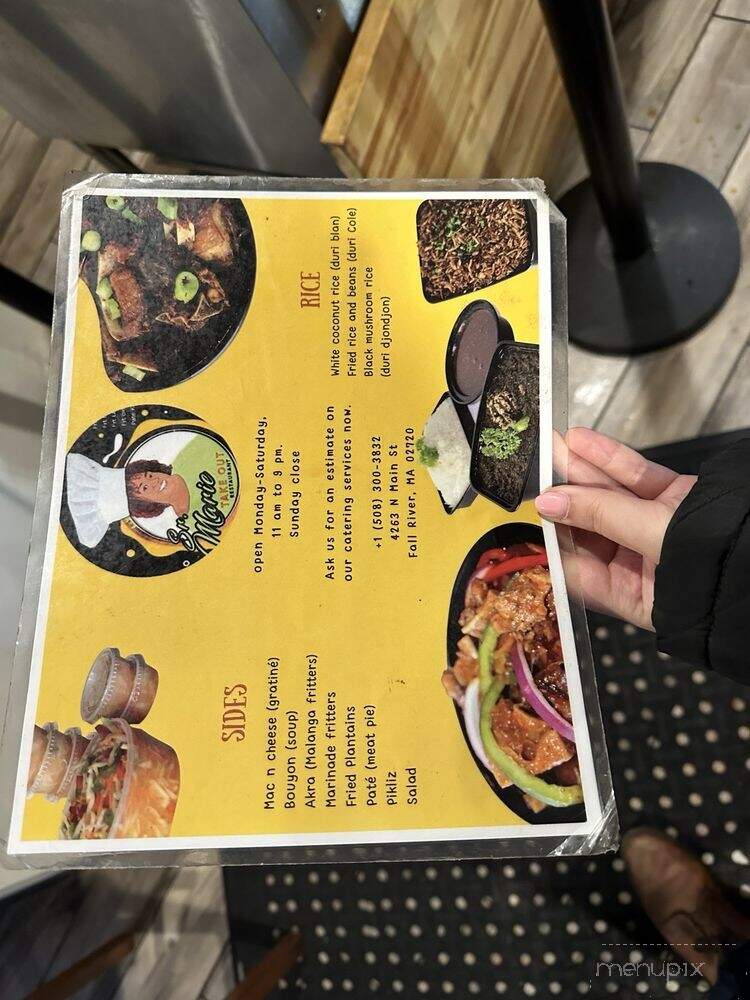 Sr Marie Restaurant Fall River - Fall River, MA menu_pic