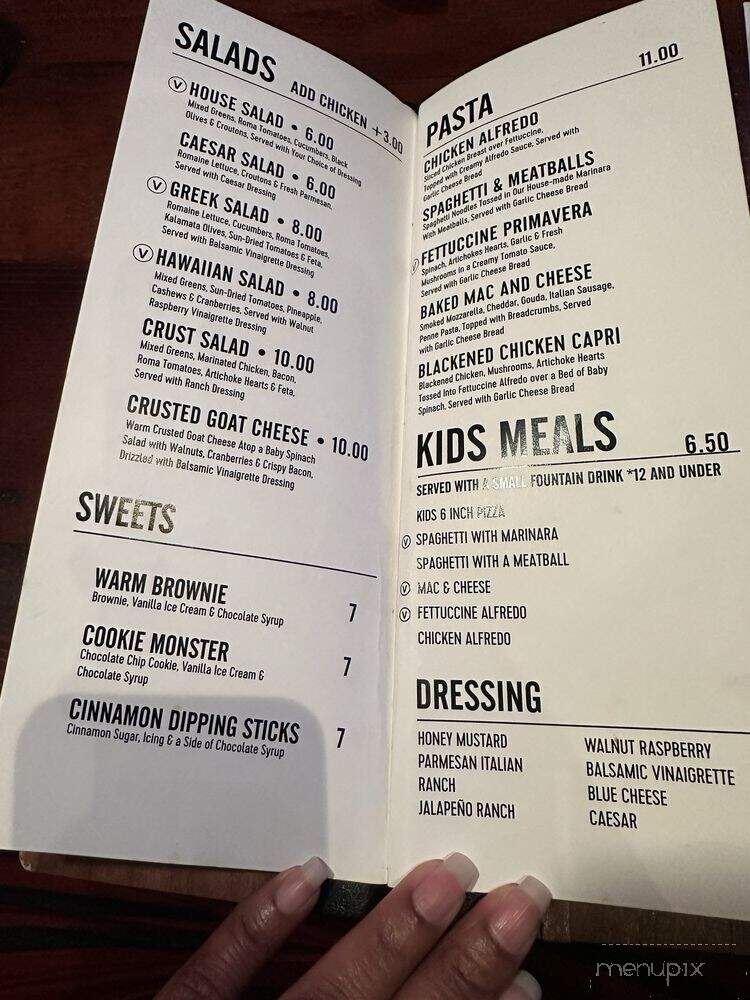 The Taproom At Crust Pizza - Lake Charles, LA menu_pic