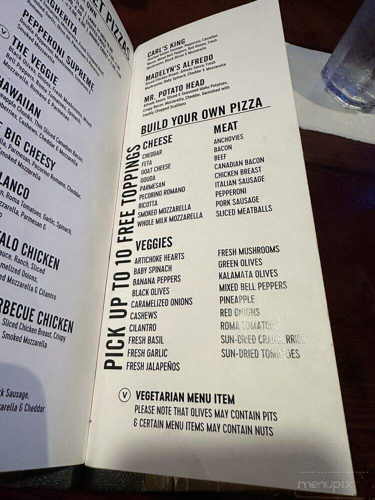 The Taproom At Crust Pizza - Lake Charles, LA menu_pic
