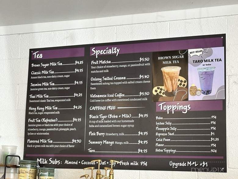 It's Coffee Time - Wilmington, NC menu_pic