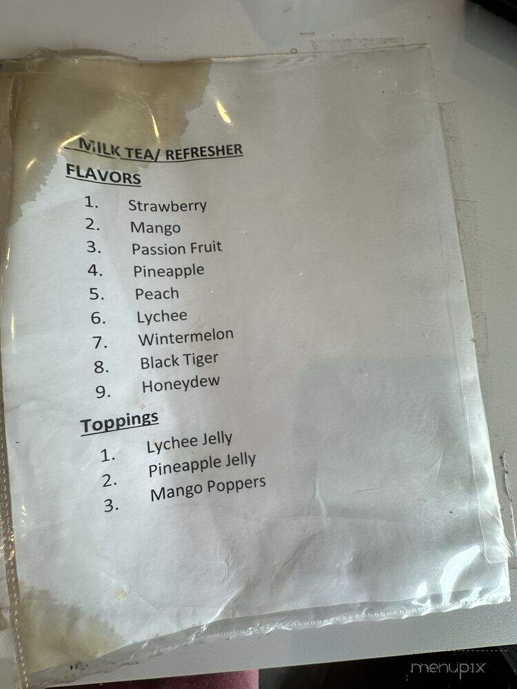 It's Coffee Time - Wilmington, NC menu_pic