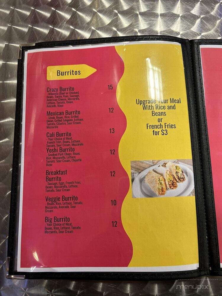 Crazy Tortas - Lisle, IL menu_pic