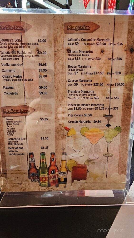 Ventura's Taco - Milwaukee, WI menu_pic