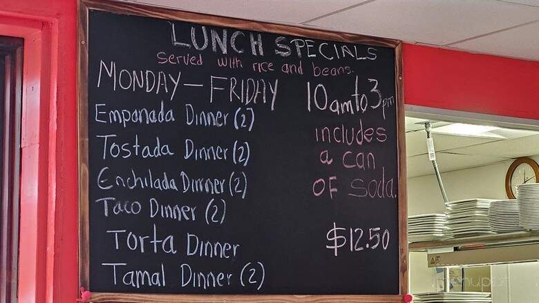 Ventura's Taco - Milwaukee, WI menu_pic