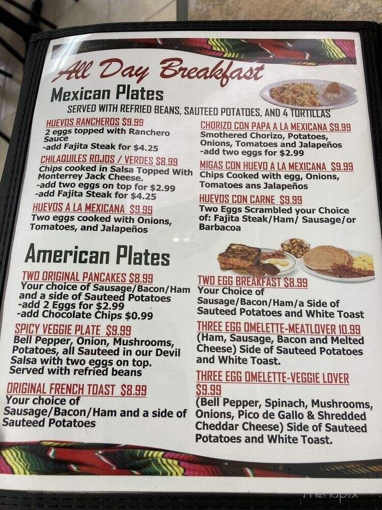Beto's Taqueria - Houston, TX menu_pic