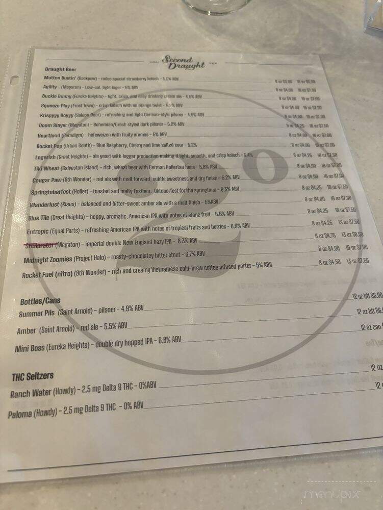 Second Draught - Houston, TX