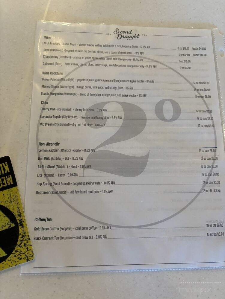 Second Draught - Houston, TX
