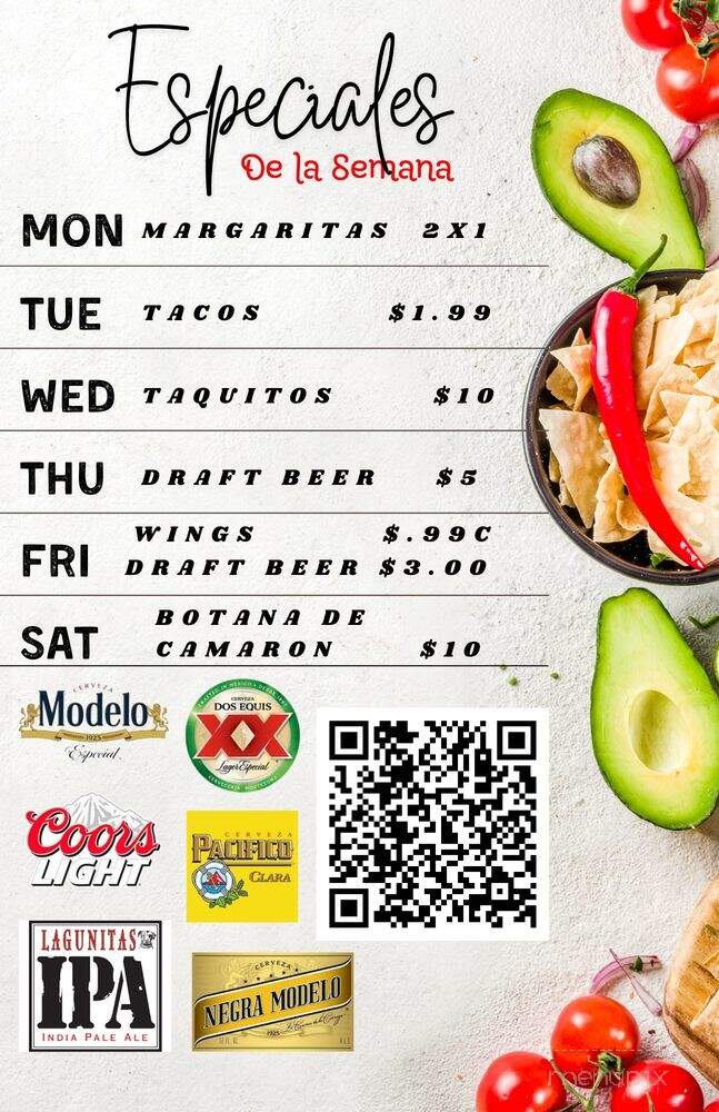 La Oaxaquena Mexian Food - Phoenix, AZ menu_pic