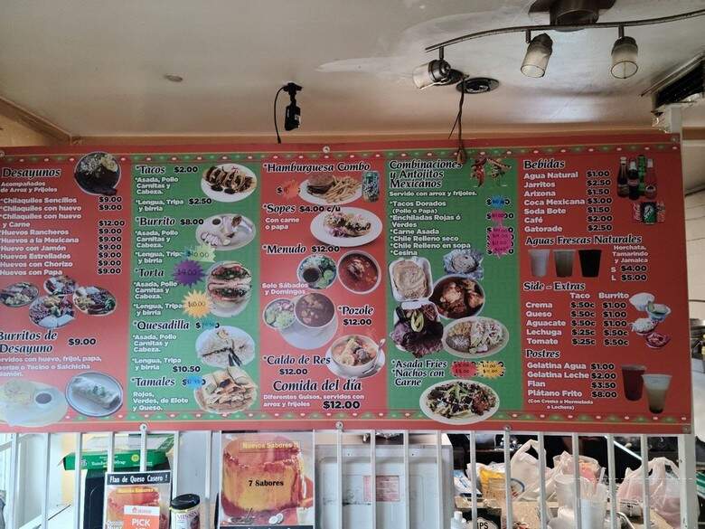 Tebo's Taqueria - Long Beach, CA menu_pic